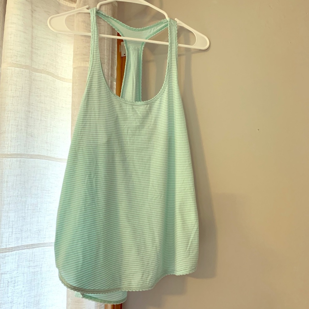 Lululemon oversized racer back tank top